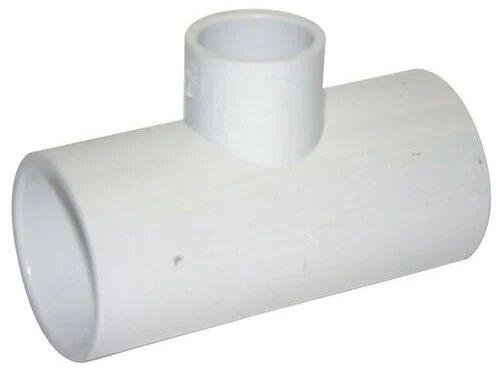 UPVC White Tee, For Structure Pipe, Gas Pipe, Size : 2 Inch