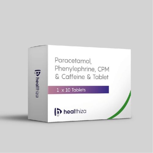 Paracetamol Phenylephrine Chlorpheniramine and Caffeine Tablet