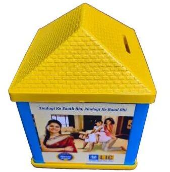 Plastic Coin Box, Color : Yellow