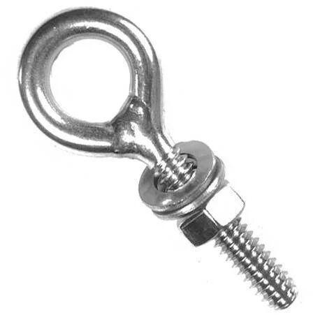 Stainless Steel Eye Bolt, For Automobiles, Electronic, Electric, Machine Parts