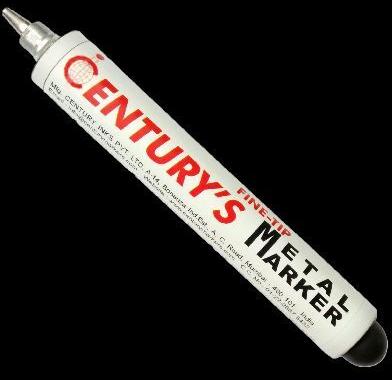 CENTURY FINE TIP METAL MARKER / DYKEM AND MARKAL EQUIVALENT PAINT MARKER /