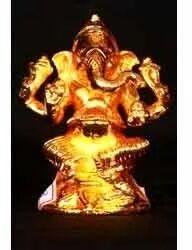 Brass Ganesh Statue, Features : Excellent Shine, Flawlessly Designed .