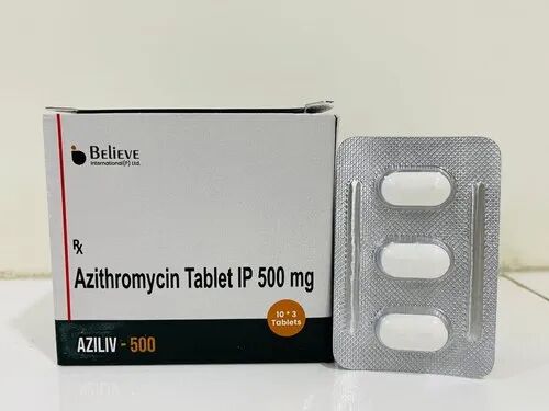 Azithromycin Tablet, Packaging Type : Box