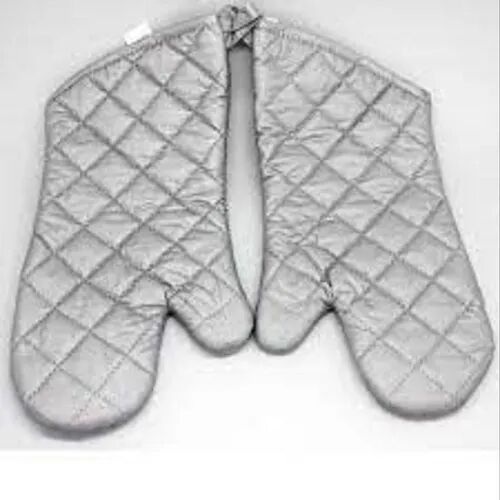 Check Oven Gloves, Size : Large