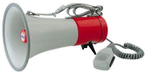 Ahuja PA Heavy Duty Megaphone, Voltage : 50V