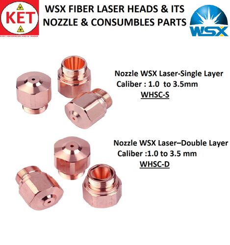 Smooth Surface Finish Copper Laser Nozzle