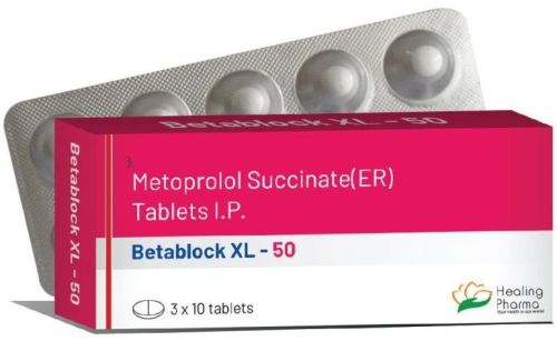 Metoprolol Tablet, Packaging Type : Pouch