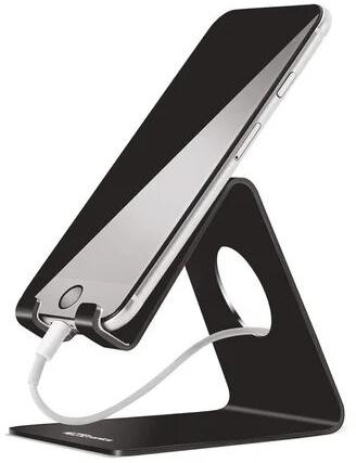 Metallic Mobile Stand, Color : Black