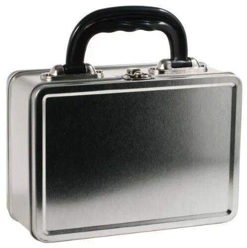 Metal Lunch Box, Features:Attractive Design, Scratch Resistance, Easy To Clean