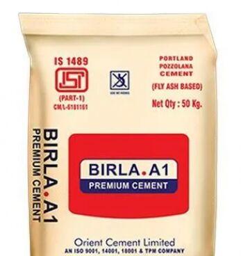 Birla A1 Premium Cement, Packaging Type : HDPE Sack Bag