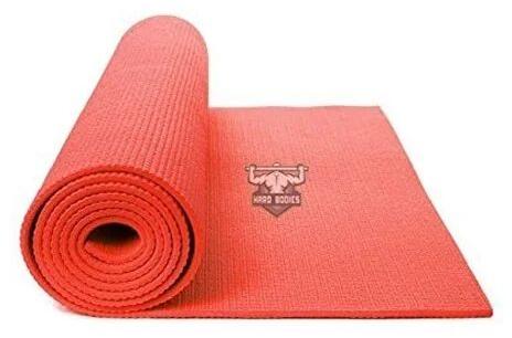 Hard Bodies Plain Elasticized Fabric Yoga Mat, Shape : Rectangular