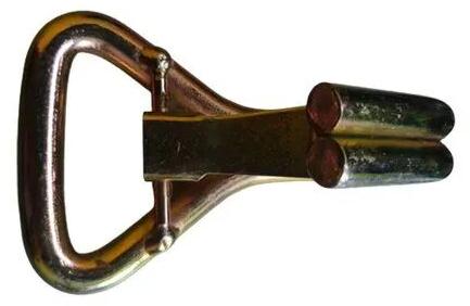 Mild Steel Double J Hook Lashing, Color : Golden