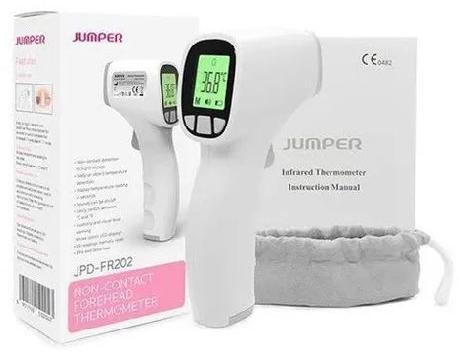 Infrared Thermometer, Color : White