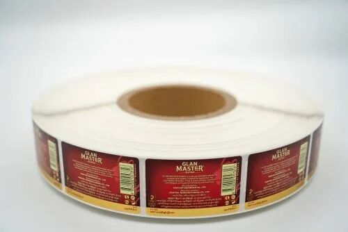 Paper/Polyster Printed Food Labels, Packaging Type : Roll