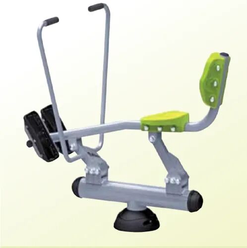 Manual Single Rowing Machine, Color : Green Grey