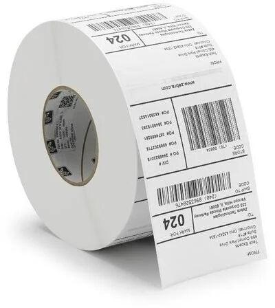 PVC Paper Barcode Stickers, Packaging Type : Roll