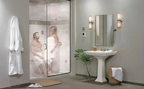 Steam Shower Unit, Color : White