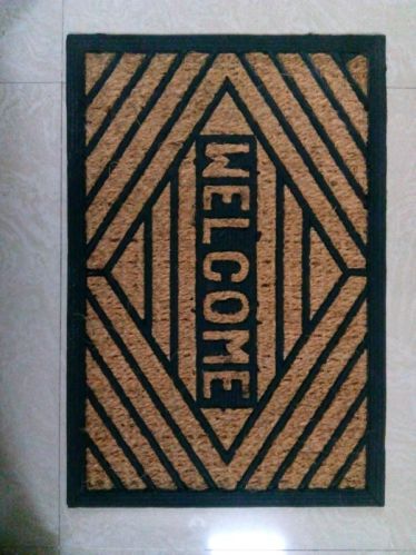 Rubber Back Panama Coir Door Mats, Hardness : Hard