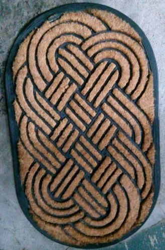 RUBBER BACK COIR MAT, Hardness : Hard