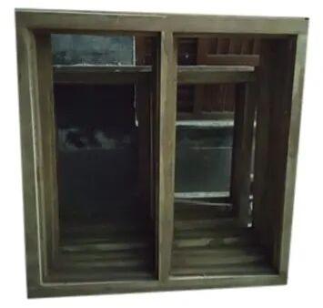 Teak Wood Window Shutter, Color : Brown