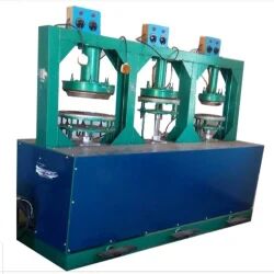 Single Phase Semi Automatic Mild Steel Biodegradable Plate Making Machine, Voltage : 220 V