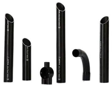 Round Astral PVC Pipes, Color : Black