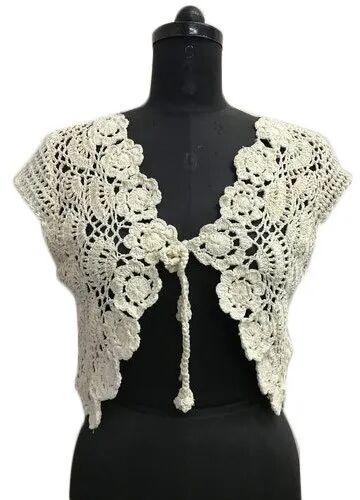 Crochet Shrug, Occasion : Casual Wear