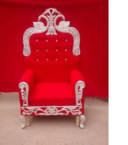 Wedding Sofa Chair, Color : Red