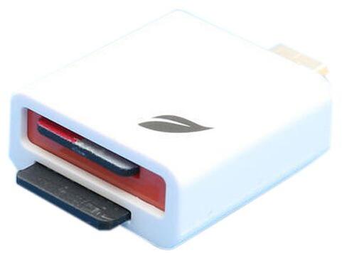 Micro USB Card Reader, Color : White