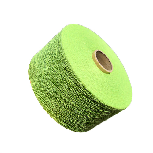 Plain Green Cotton Yarn, For Making Garments, Packaging Type : Polythene Bag Box Packing