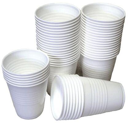 Plain Paper Disposable Cups, For Cold Drinks, Drinking Coffee, Tea, Water