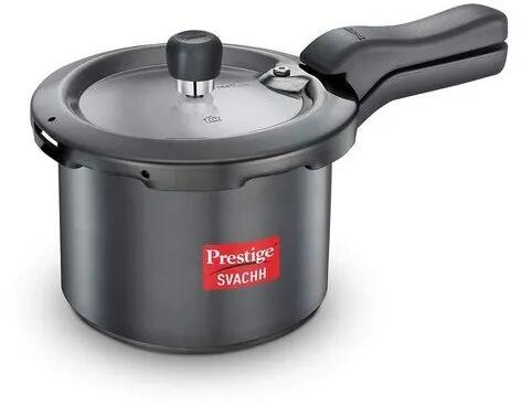 Prestige Wrought Aluminium Hard Anodized Pressure Cooker, For Home, Model Name/Number : Svachh