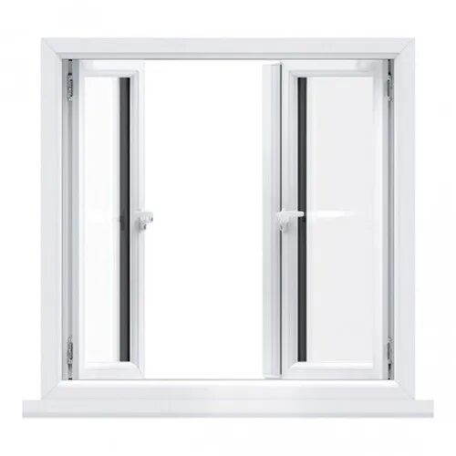 UPVC Sliding Windows, Color : Silver