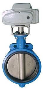 ELECTRIC ACTUATED WAFER BUTTERFLY VALVE, Size : 10', 12', 2 1/2', 2', 3', 4', 5', 6', 8'