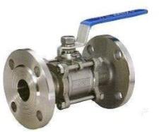 THREE PIECE FLANGED BALL VALVE, Size : 1 1/2', 1', 1/2', 2', 3/4'