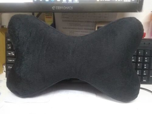 Memory Foam Car Neck Pillow, Color : Black