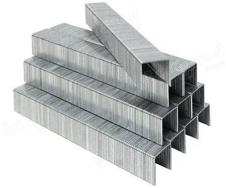 Silver Aluminium Staple Pins, For Office, Feature : Box