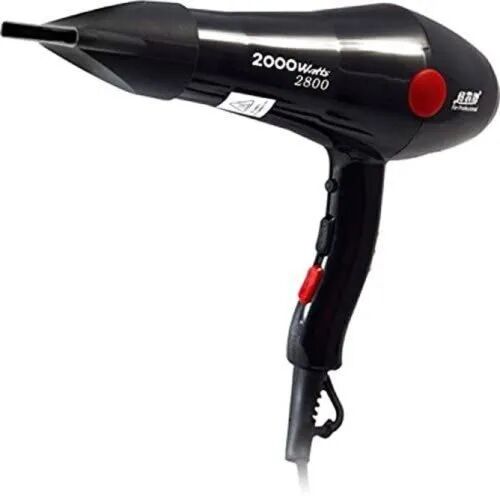 ABS Plastic Chaoba Hair Dryer, Color : Black