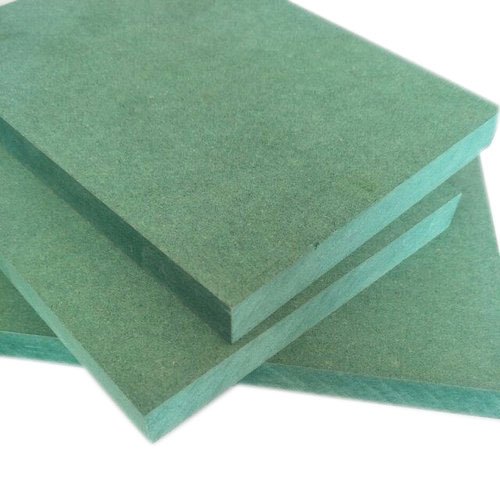 Rectangular Polished Plain Greenply MDF Board, For Interior Design, Making Furniture