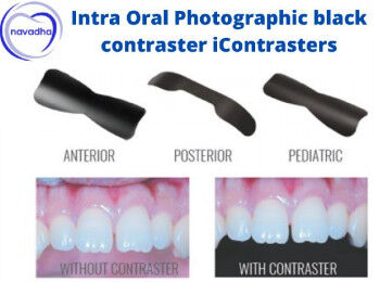 Intra Oral Photographic Black Contraster iContrasters, For Clinic Etc., Size : Set Of 3, Posterior - Adult