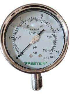 Industrial Pressure Gauges, Dial Size : 2.5 Inch