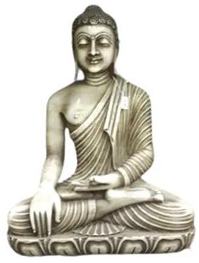 Carved Marble Buddha Statue, Style : Handmade