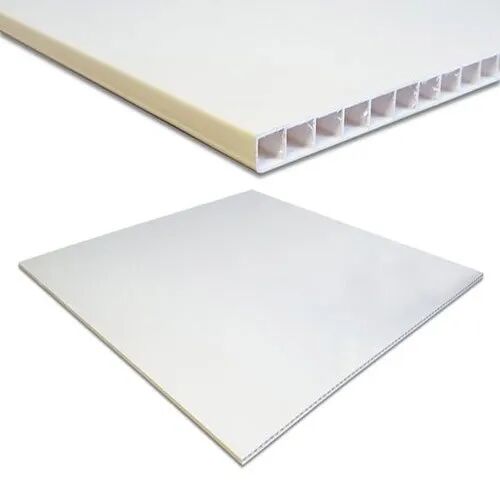 White PVC Sheets, Pattern : Plain