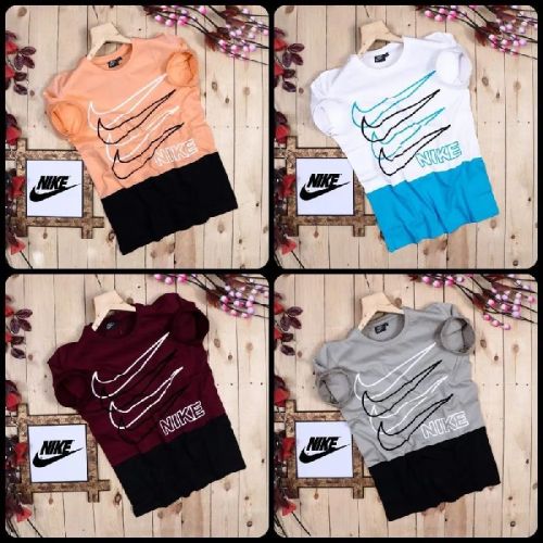 Cotton Men Nike T Shirt, Age Group : 15-45