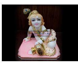 Box Marble Bal Gopal Statue, Color : White, Golden, Etc