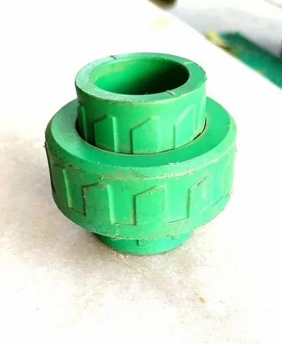 Green Fusion PPR Union, For Pipe Fitting, Feature : Fine Finishing, Durable