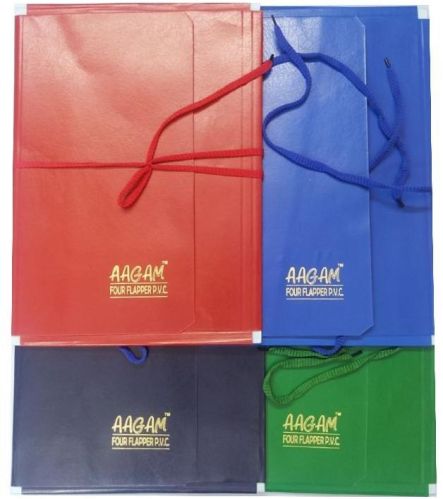 Four Flap File PVC, For Carry Documents, Office, Size : F/s