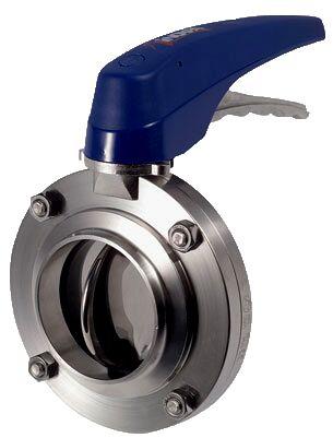 INOXPA 0.2 To 10 Bar SS304/SS316 Butterfly Valve, Size : OD 1'' - OD 4''