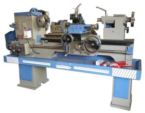 Raise 50-60 Hz Cast Iron Industrial Lathe Machine, Power : 2-5 kW