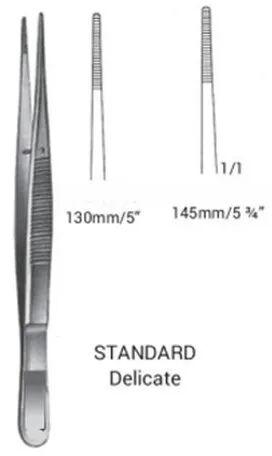 Stainless Steel Tissue Forceps